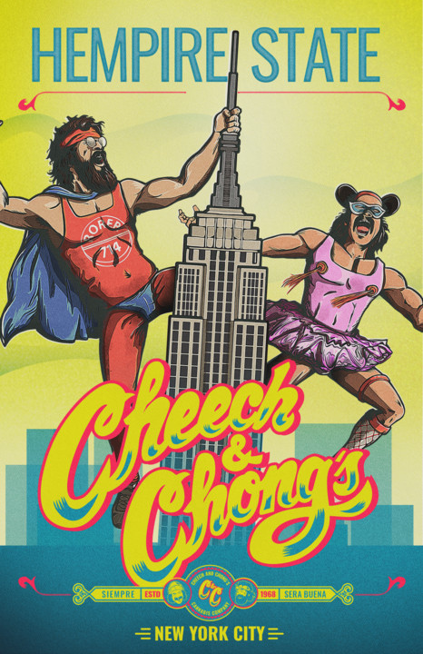 Cheech & Chong Products Land in New York