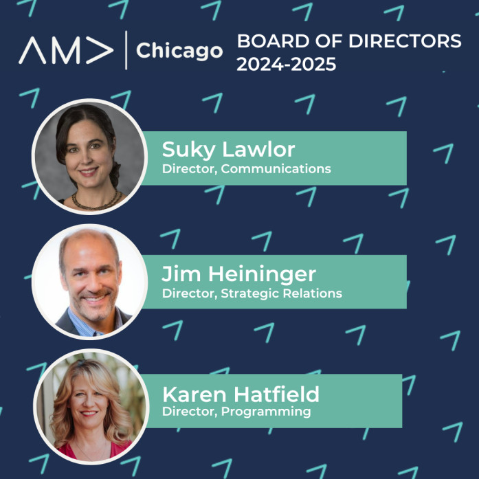 AMA Chicago Appoints Three New Board Members