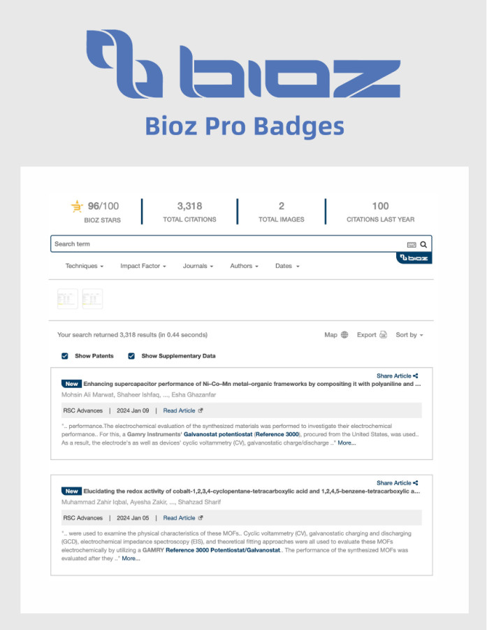 Bioz Pro Badge