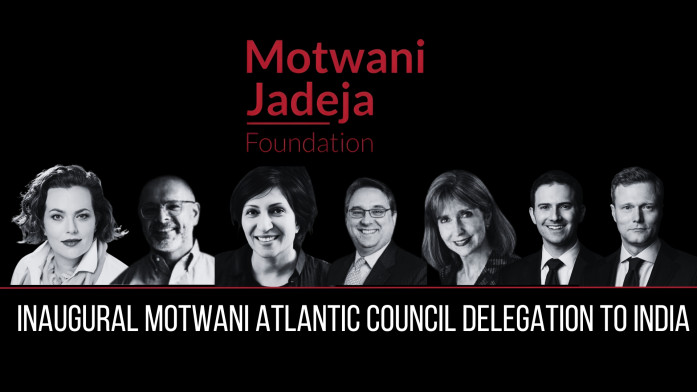 Motwani Atlantic Council Delegation to India