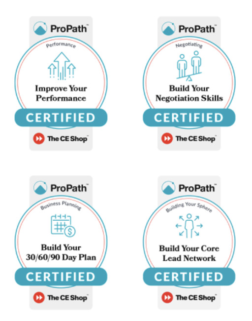 ProPath Certification Badges
