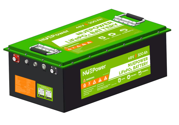 NUEPower™ 48V 100Ah Metal Case Battery