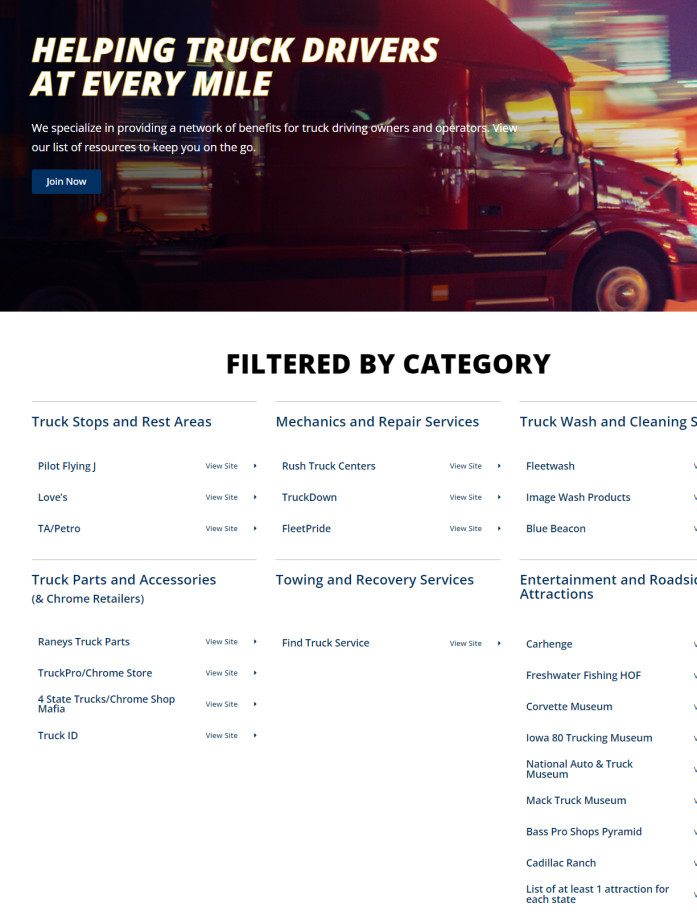 AAOO's Trucking Directory