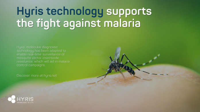 Hyris technology supports the fight against one of the world's deadliest diseases, malaria