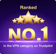 No. 1 ranking VPN on Trustpilot