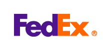A logo with orange and purple lettersDescription automatically generated