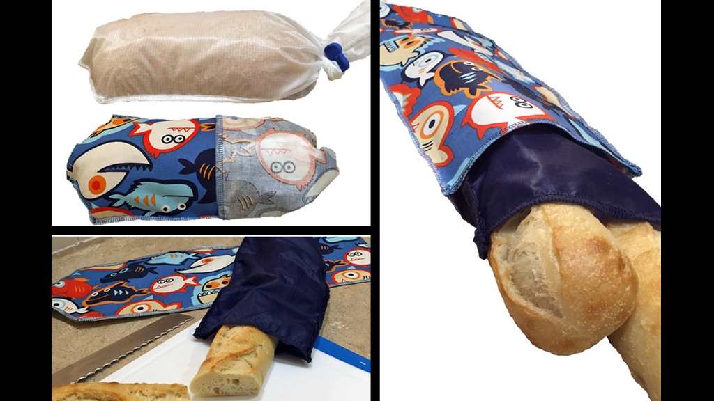 EcoBaguette Bread Bags, Monday, May 8, 2017, Press release picture