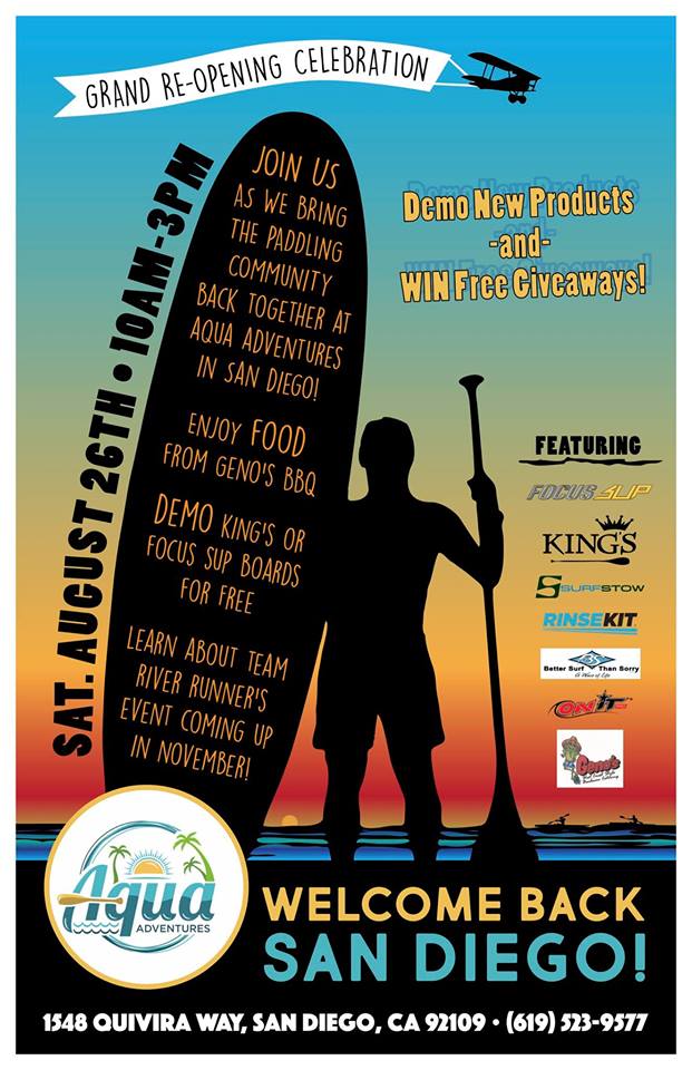 Focus SUP Hawaii, Wednesday, August 23, 2017, Press release picture
