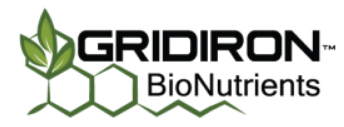 Gridiron BioNutrients Inc., Thursday, June 21, 2018, Press release picture