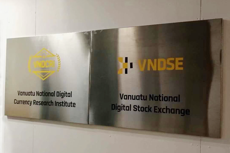 Vanuatu National Digital Stock Exchange, Monday, November 5, 2018, Press release picture