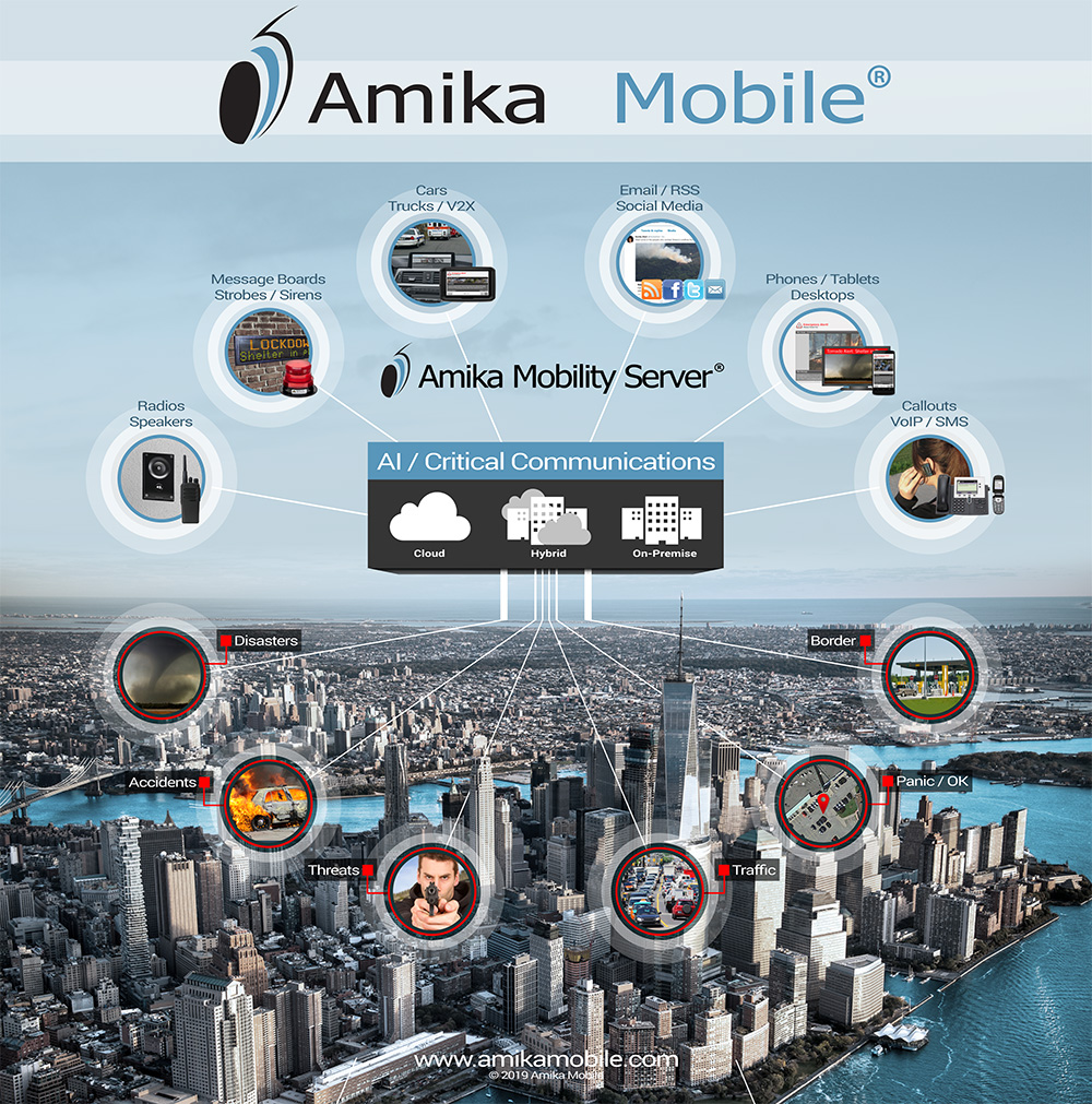 Amika Mobile, Friday, April 5, 2019, Press release picture