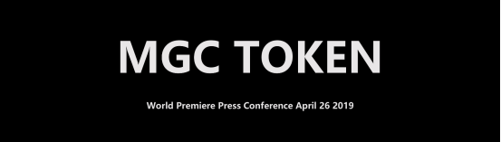 MGC TOKEN, Friday, April 26, 2019, Press release picture