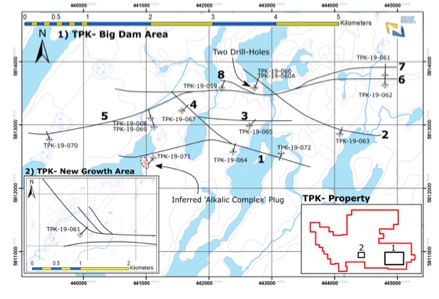 Northern Superior Resources Inc., Wednesday, May 15, 2019, Press release picture