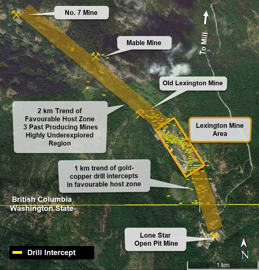 Golden Dawn Minerals Inc., Monday, July 22, 2019, Press release picture