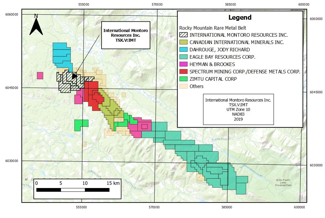 International Montoro Resources Inc., Wednesday, July 24, 2019, Press release picture