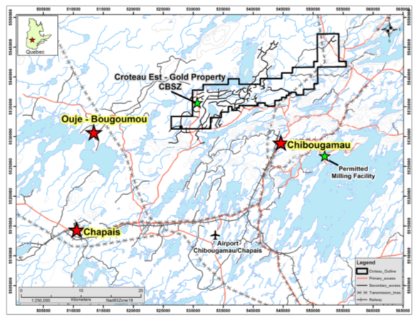 Northern Superior Resources Inc., Wednesday, August 7, 2019, Press release picture