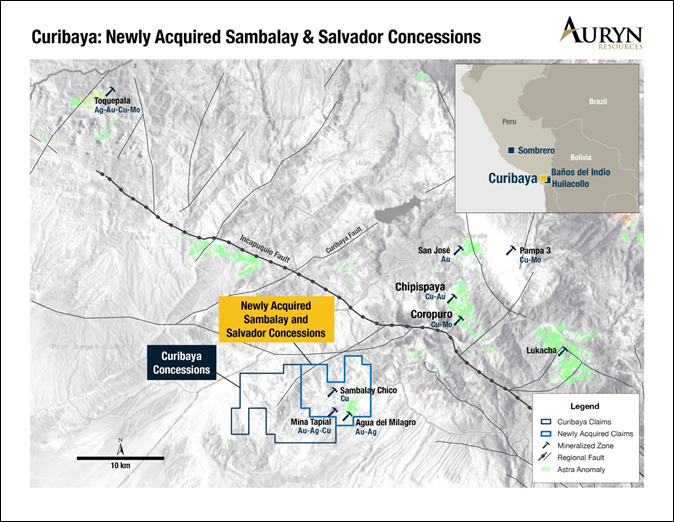Auryn Resources Inc., Wednesday, August 7, 2019, Press release picture