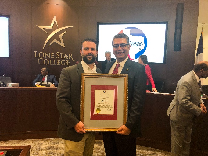Lone Star College, Thursday, August 15, 2019, Press release picture