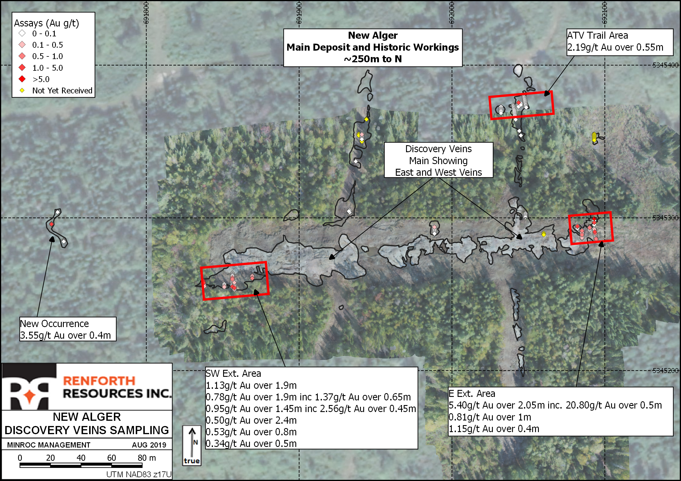 Renforth Resources Inc., Tuesday, August 27, 2019, Press release picture