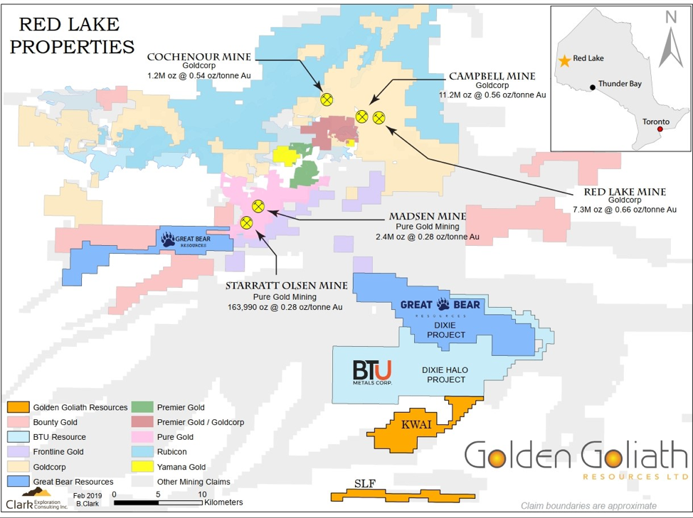 Golden Goliath Resources Ltd., Tuesday, August 27, 2019, Press release picture