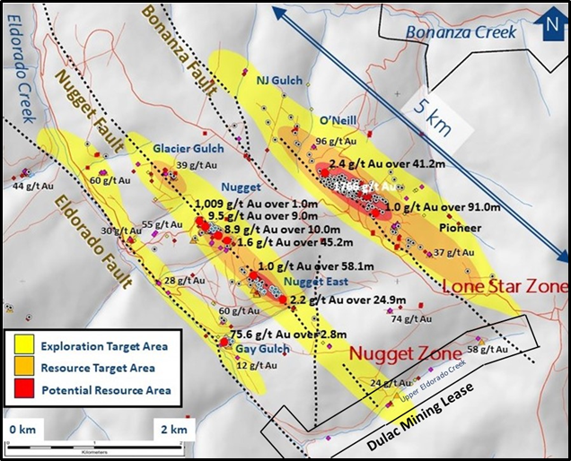 Klondike Gold Corp., Wednesday, September 25, 2019, Press release picture