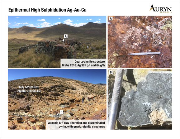 Auryn Resources Inc., Monday, September 30, 2019, Press release picture