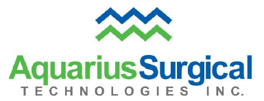 Aquarius Surgical Technologies Inc., Tuesday, November 26, 2019, Press release picture