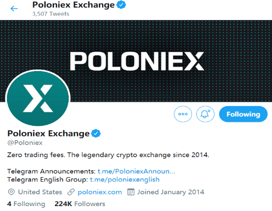 Poloniex, Tuesday, December 10, 2019, Press release picture