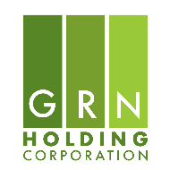 GRN Holding Corporation, Monday, December 23, 2019, Press release picture