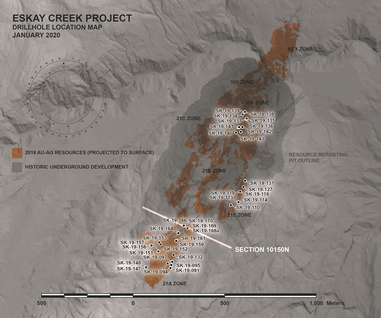 Skeena Resources Limited, Tuesday, January 14, 2020, Press release picture