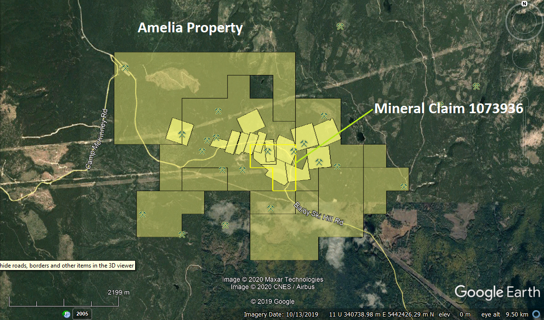 Ximen Mining Corp., Tuesday, January 28, 2020, Press release picture