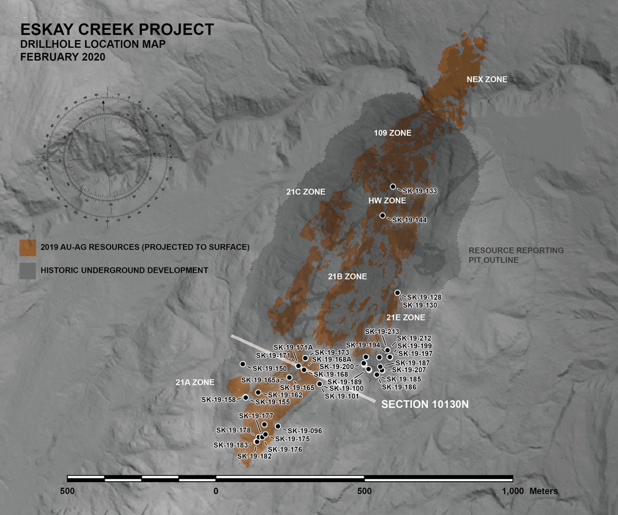 Skeena Resources Limited, Tuesday, February 11, 2020, Press release picture