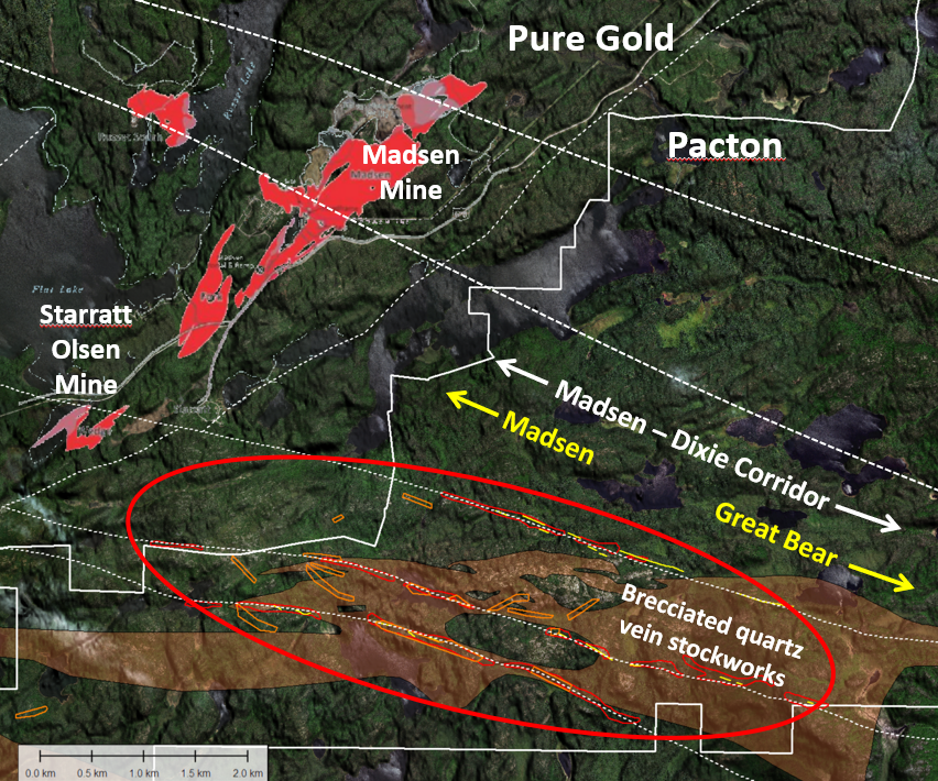 Pacton Gold, Tuesday, February 11, 2020, Press release picture