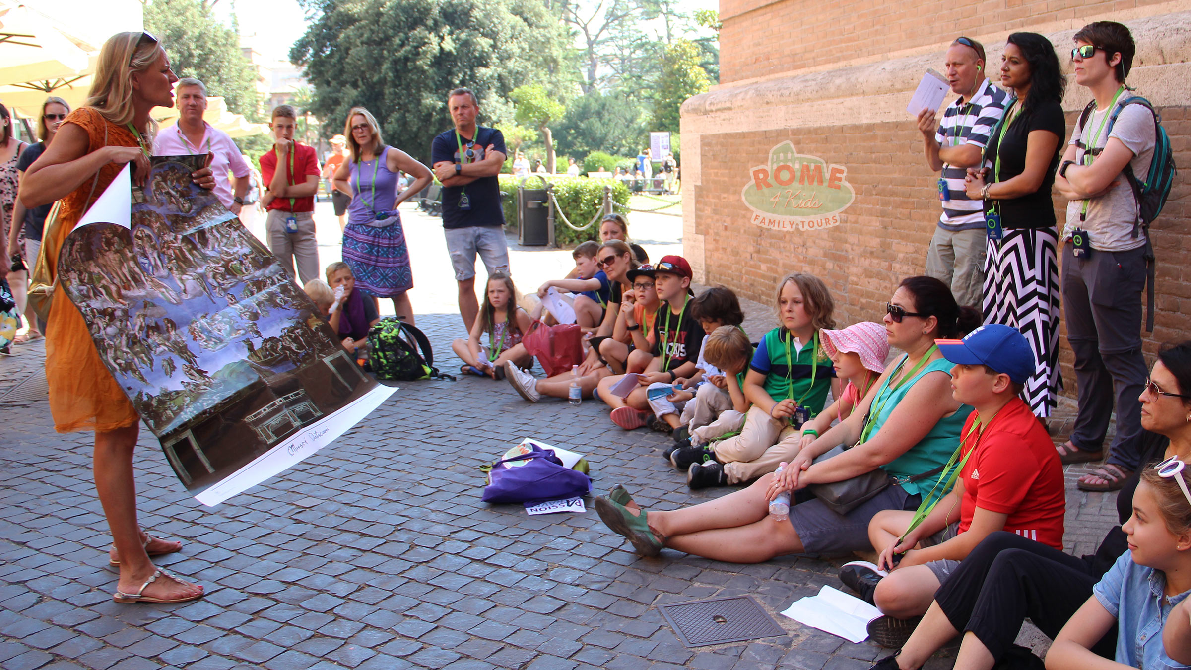 Rome 4 Kids Tours, Tuesday, February 18, 2020, Press release picture