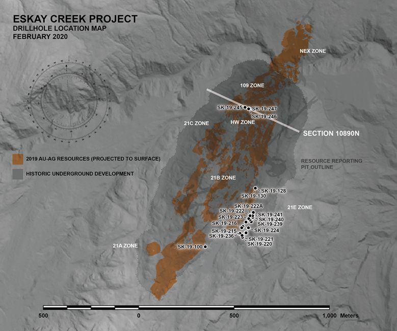 Skeena Resources Limited, Wednesday, February 26, 2020, Press release picture