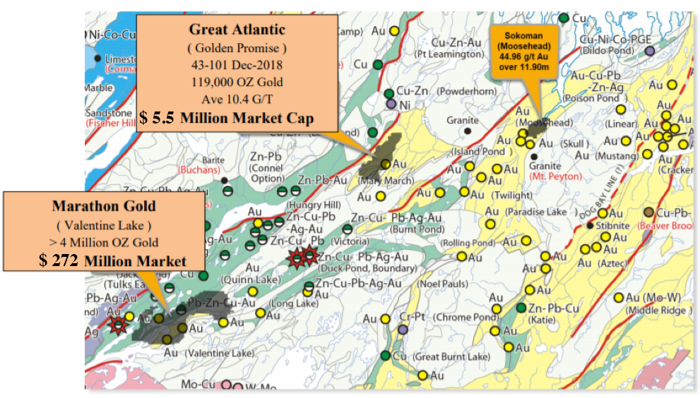 Great Atlantic Resources Corp., Friday, February 28, 2020, Press release picture