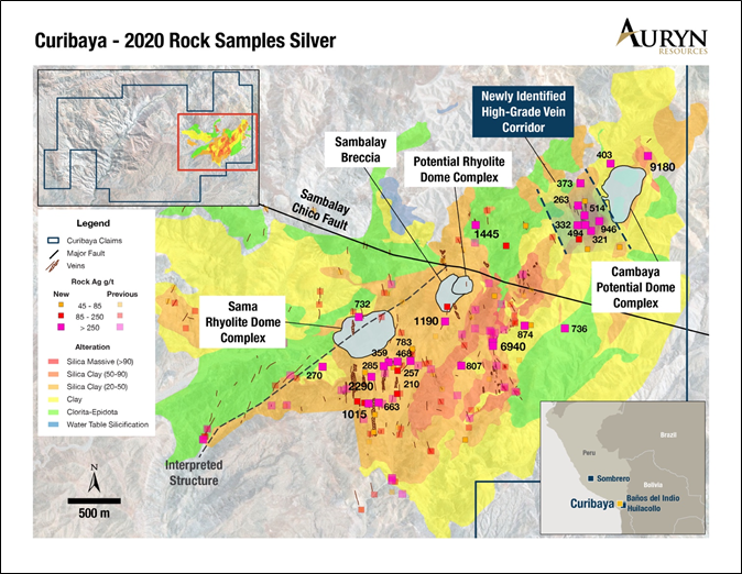 Auryn Resources Inc., Friday, February 28, 2020, Press release picture