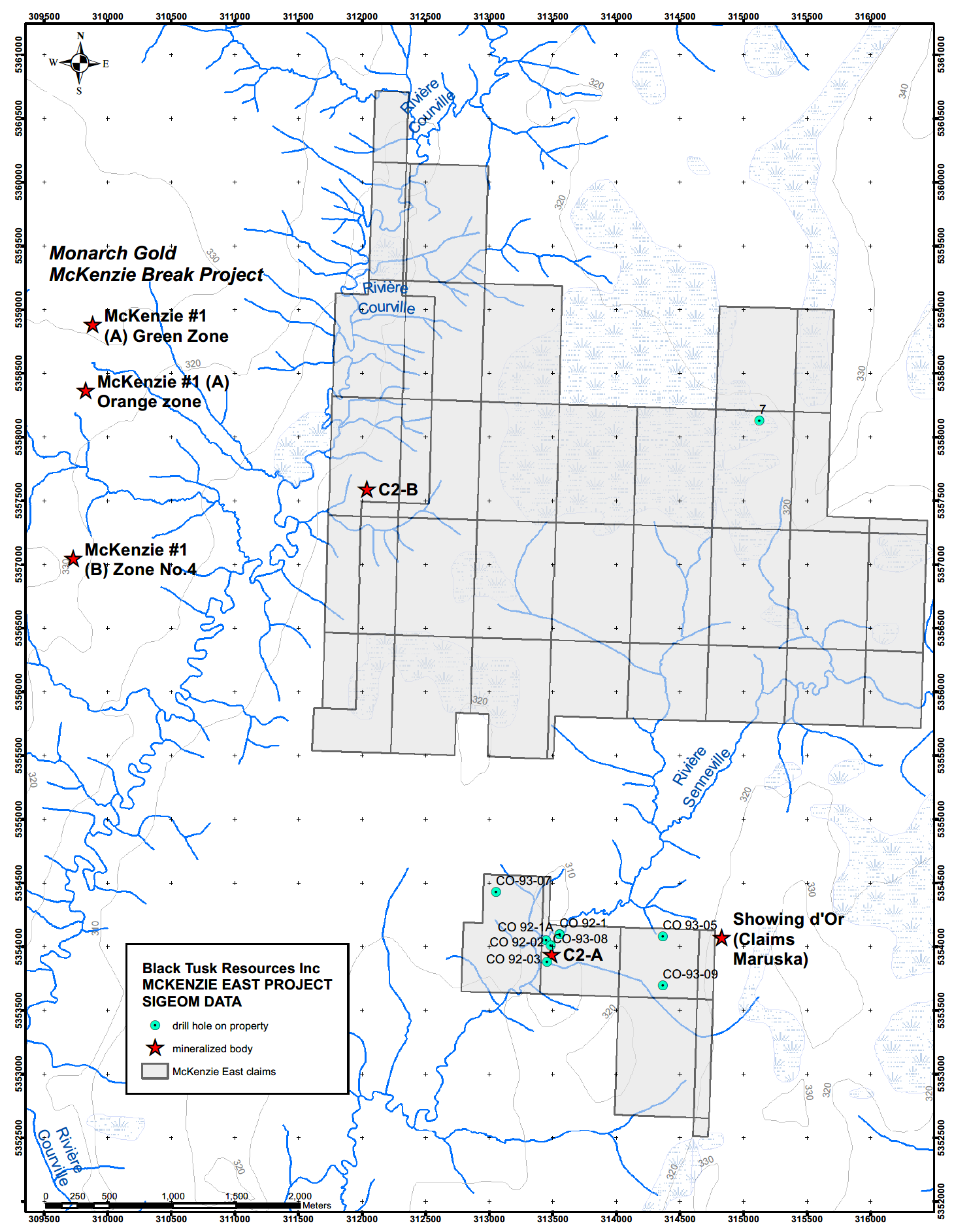 Black Tusk Resources Inc, Monday, March 2, 2020, Press release picture