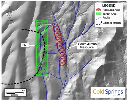 Gold Springs Resources Corporation, Wednesday, April 15, 2020, Press release picture
