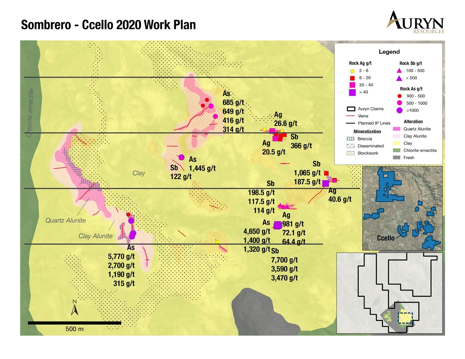 Auryn Resources Inc., Wednesday, June 17, 2020, Press release picture