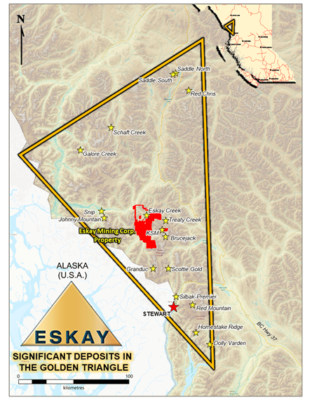 Eskay Mining Corp., Monday, June 22, 2020, Press release picture