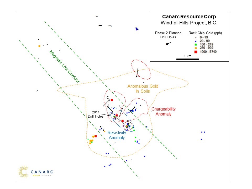 Canarc Resource Corp., Tuesday, July 14, 2020, Press release picture