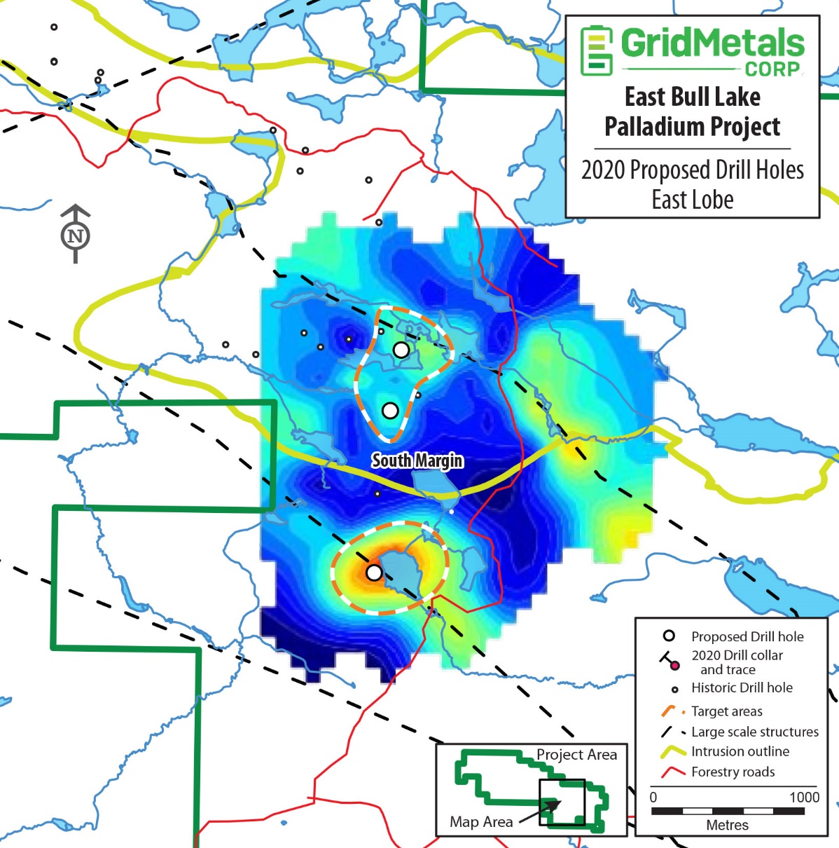 Grid Metals Corp., Thursday, August 6, 2020, Press release picture