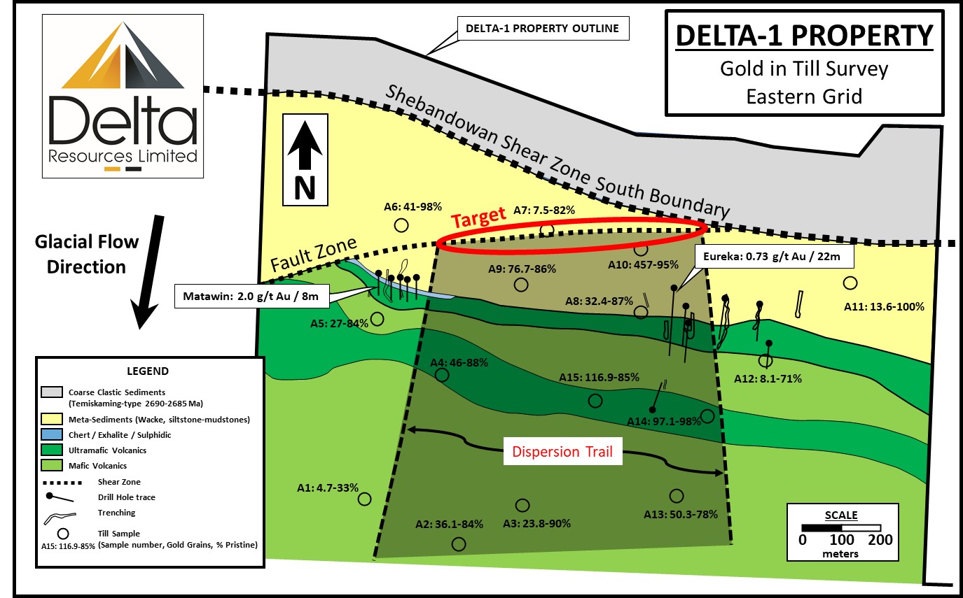 Delta Resources Limited, Wednesday, August 12, 2020, Press release picture