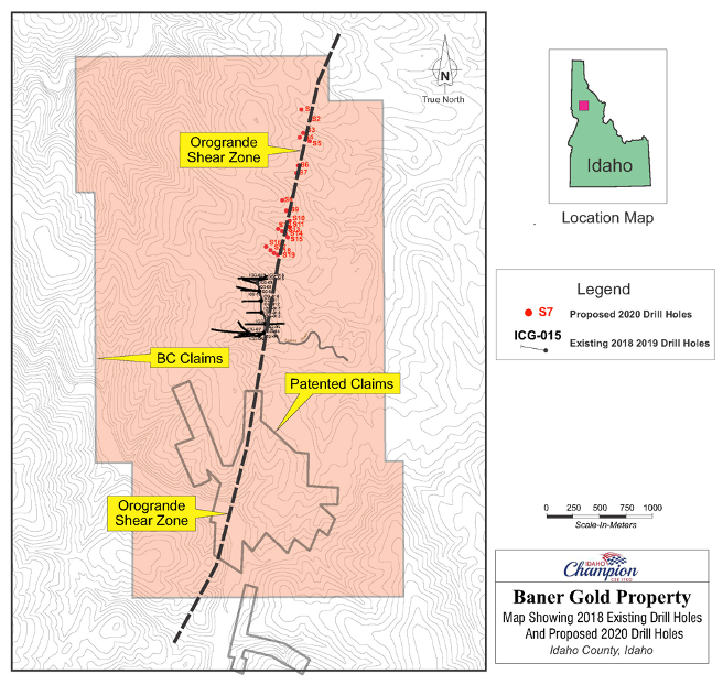 Idaho Champion Gold Mines Canada Inc., Monday, August 24, 2020, Press release picture