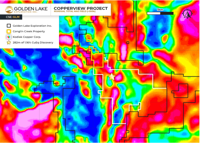 Golden Lake Exploration Inc., Tuesday, September 22, 2020, Press release picture