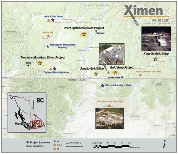 Ximen Mining Corp., Monday, October 19, 2020, Press release picture