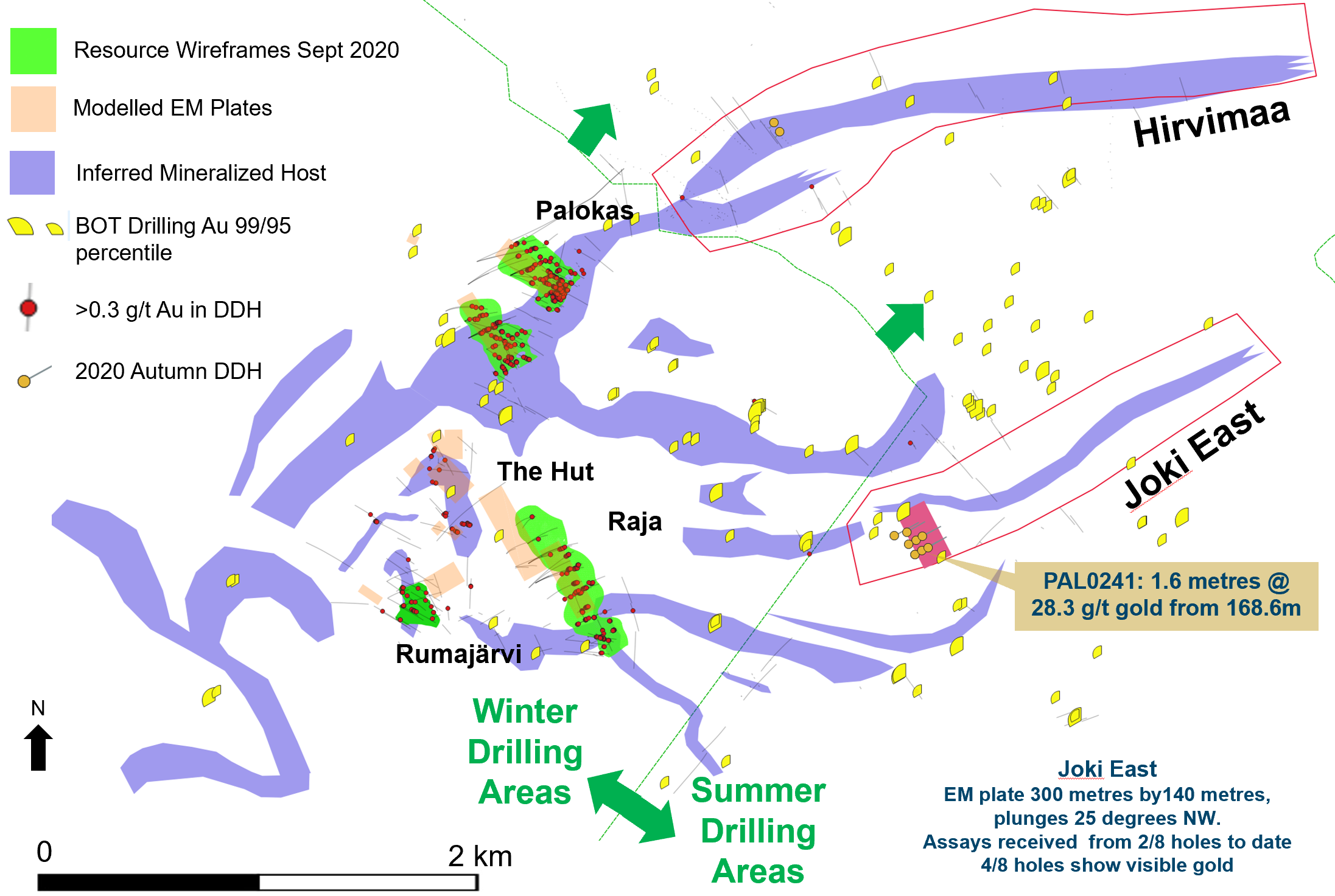 Mawson Gold Limited, Tuesday, November 10, 2020, Press release picture
