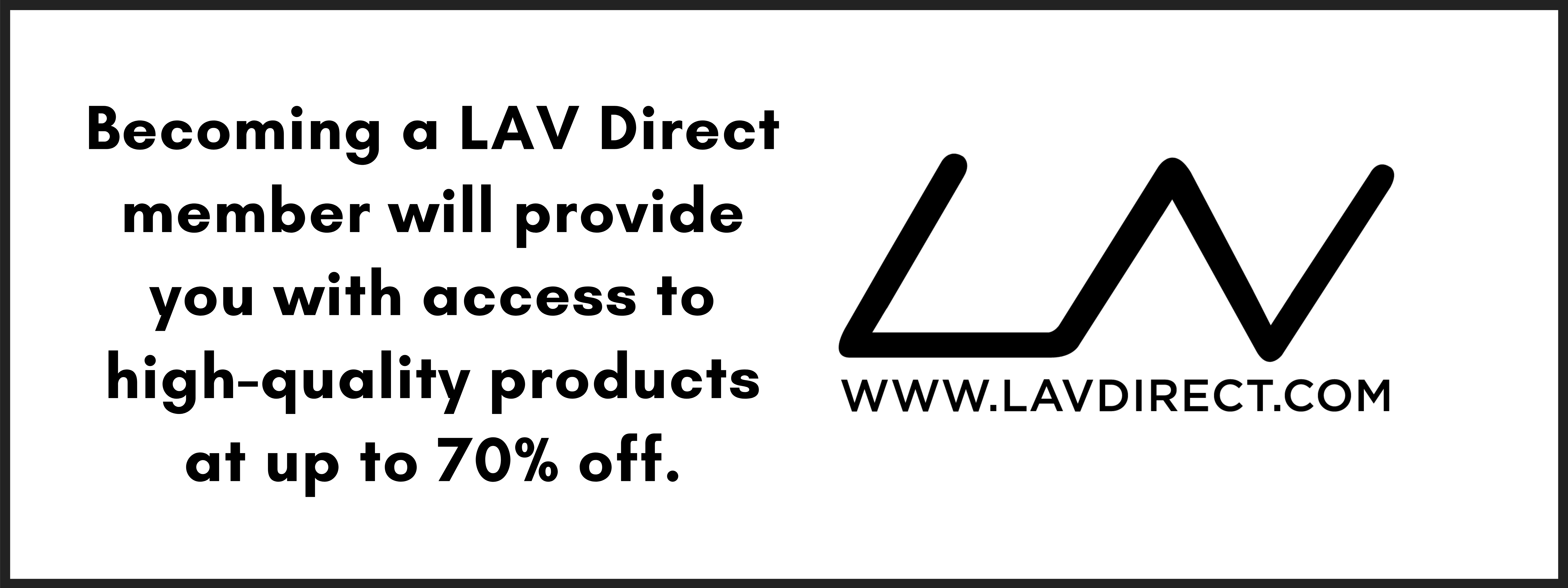 LAV Direct , Friday, November 27, 2020, Press release picture