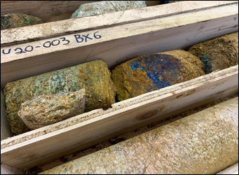 Granite Creek Copper Ltd., Monday, November 30, 2020, Press release picture